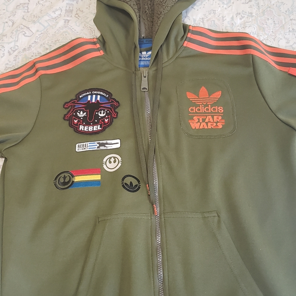 Adidas x Star Wars zip up hoodie AGC005